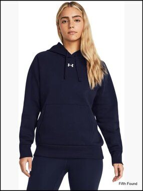 Cotton-Blend Fleece Hoodie with Kangaroo Pocket for Active Wear